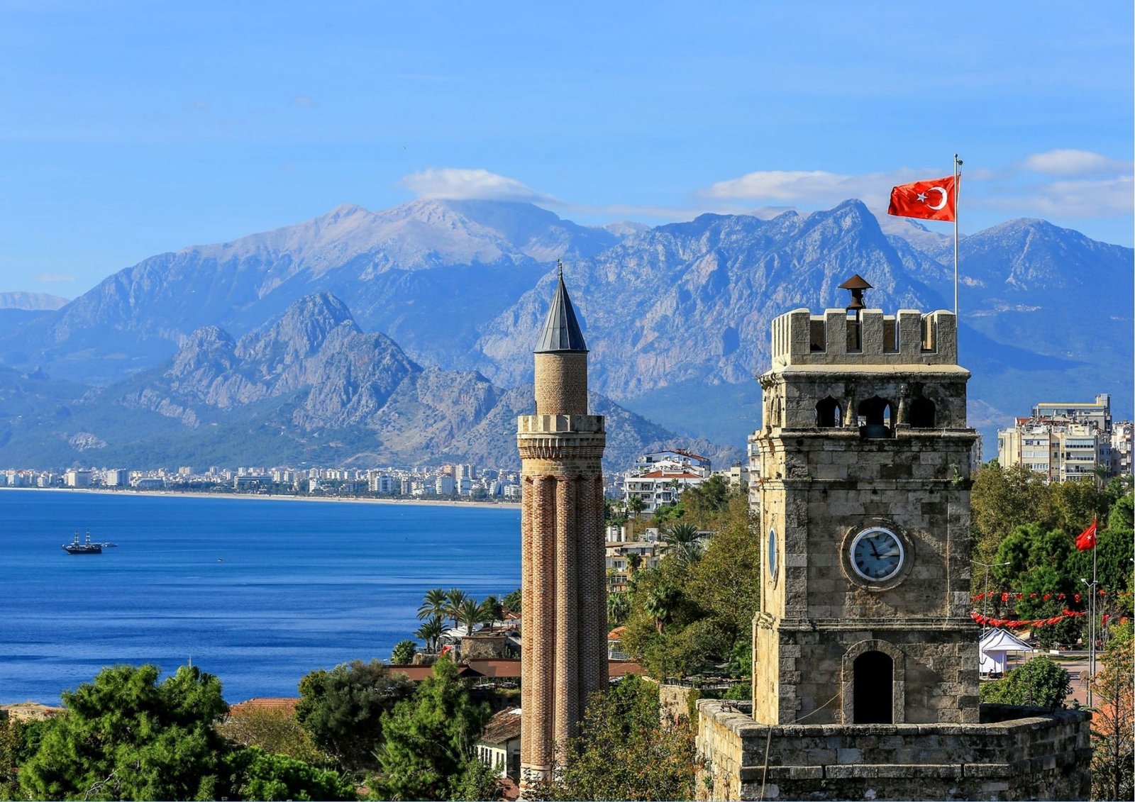 Antalya City Tour, Boat Trip & Explore 2 Waterfalls