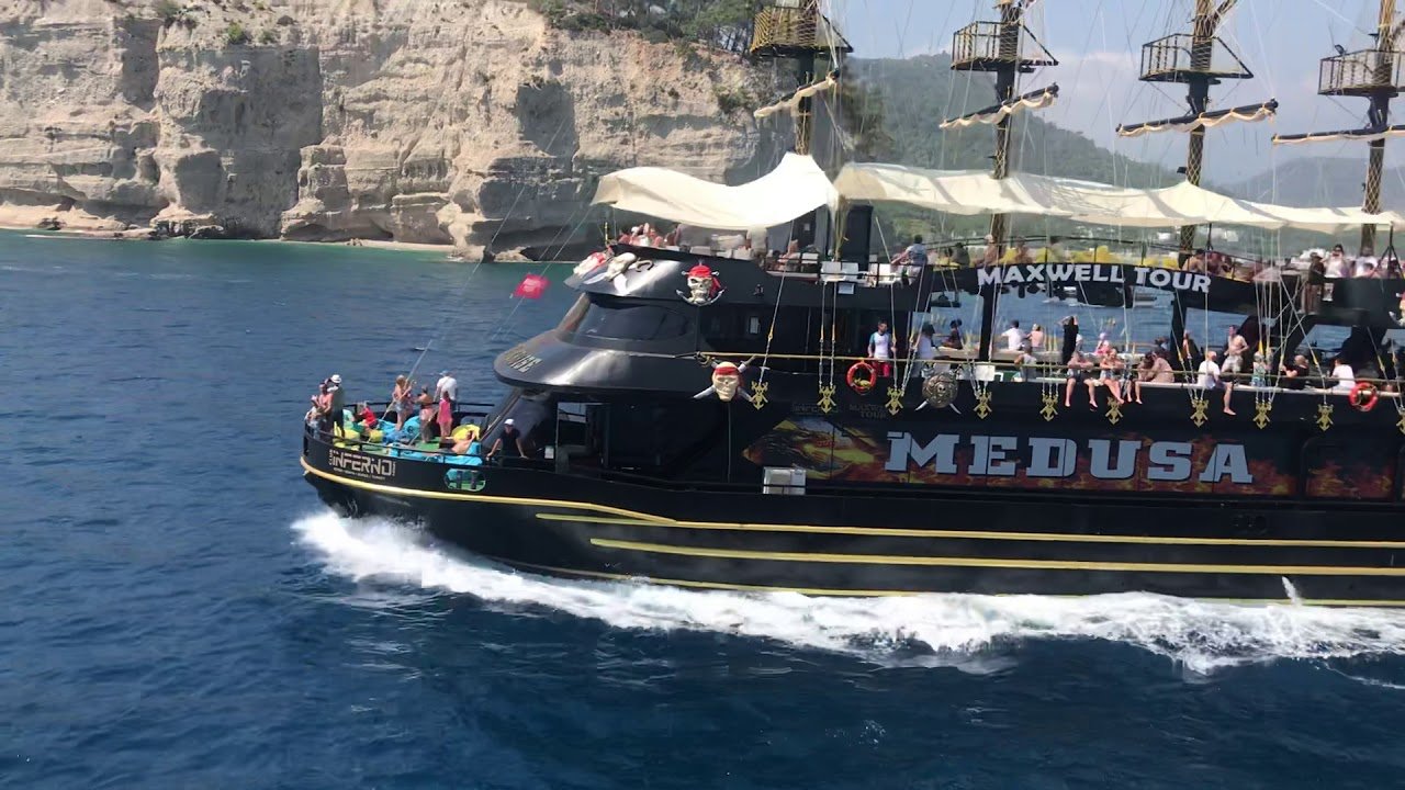 Antalya Pirate Boat Trip with Lunch & Hotel Transfer