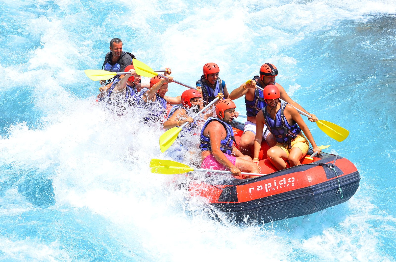 Rafting, Canyoning & Zipline Adventure Tour from Alanya
