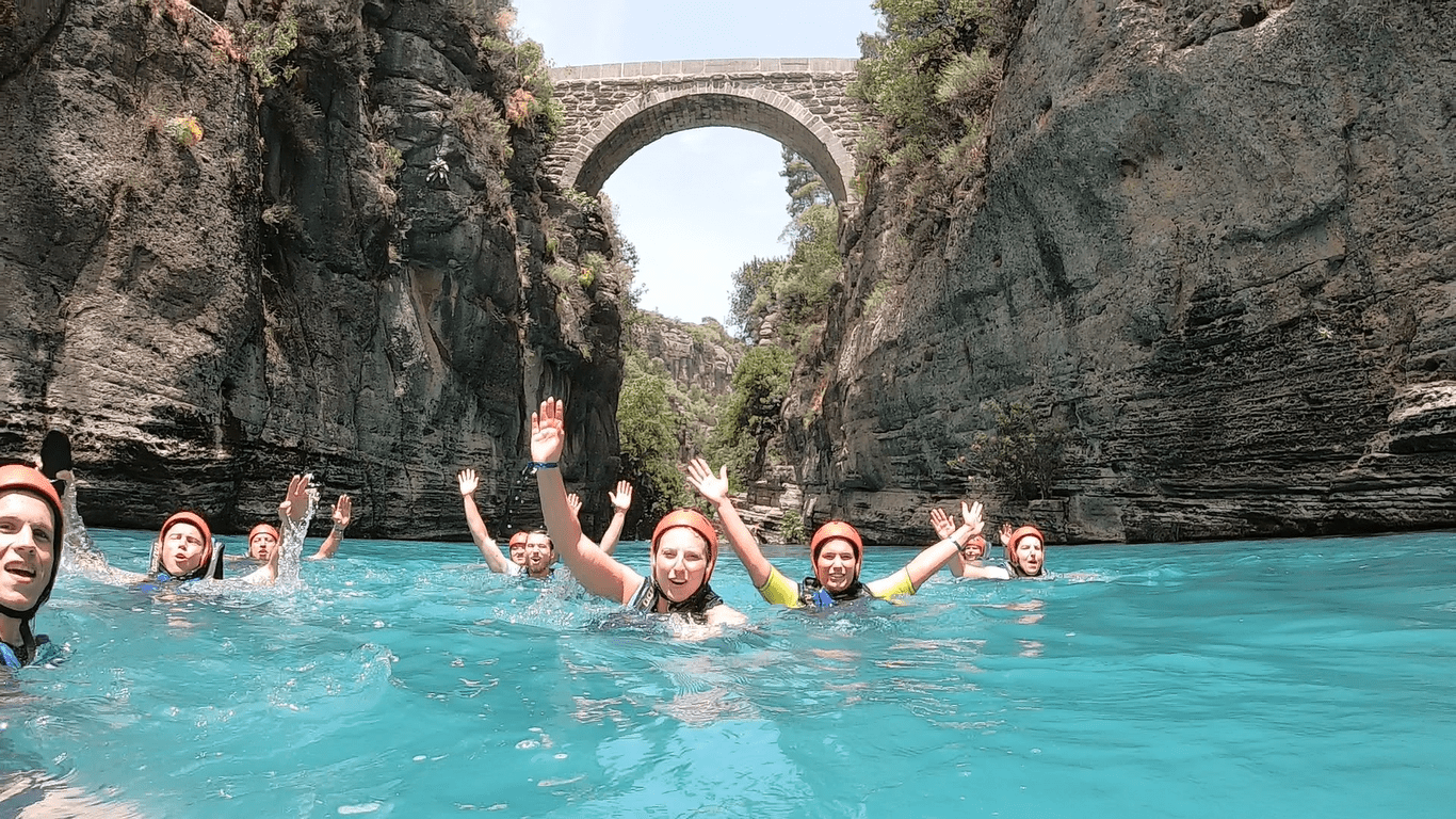 Rafting, Canyoning & Zipline Avontuur Tour vanuit Alanya